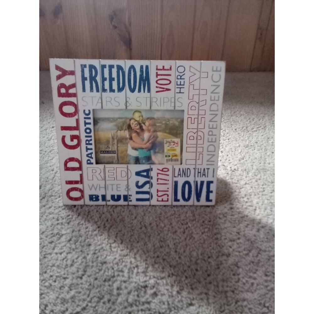 New Malden 4x6 America Picture Frame 🇺🇸 Patriotism USA